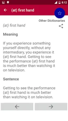 Idioms Dictionary android App screenshot 3